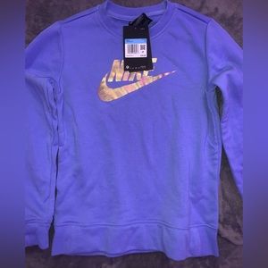 Blue Nike sweatshirt kids